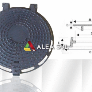 Tampa com duas Articulações DN 800 - Classe 400KN